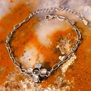 🐿 5/$20 🐿 NEW "I Love You" S925 Stamped Adjustable Bracelet B1P13